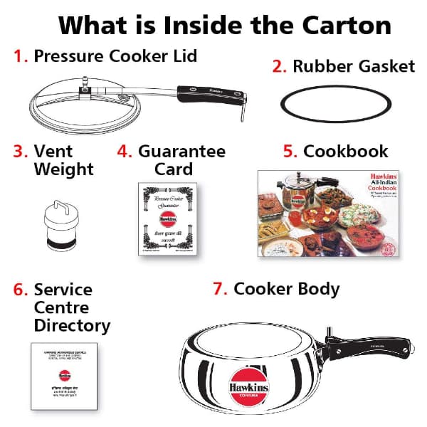 Hawkins Contura 3.5L Aluminium Pressure Cooker