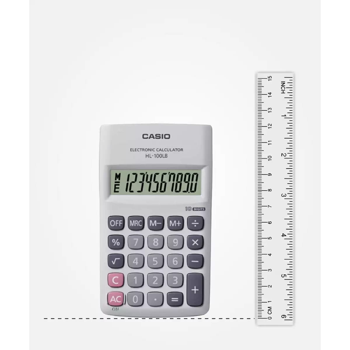 Casio HL-100LB 10 Digit Portable Calculator