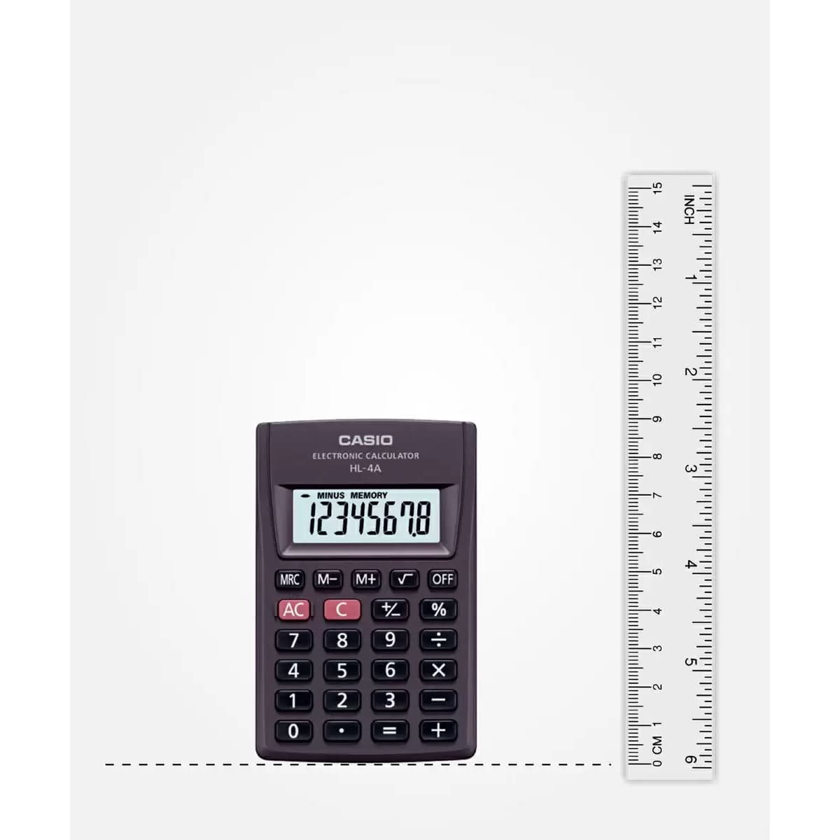 Casio HL-4A Portable Extra Small Calculator