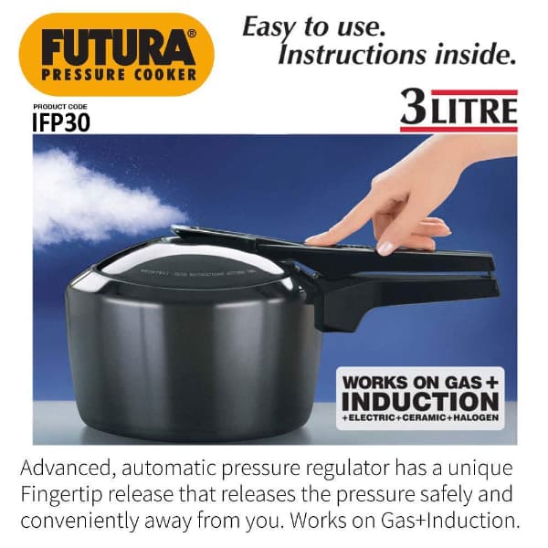 Hawkins Futura 3 Litre Pressure Cooker