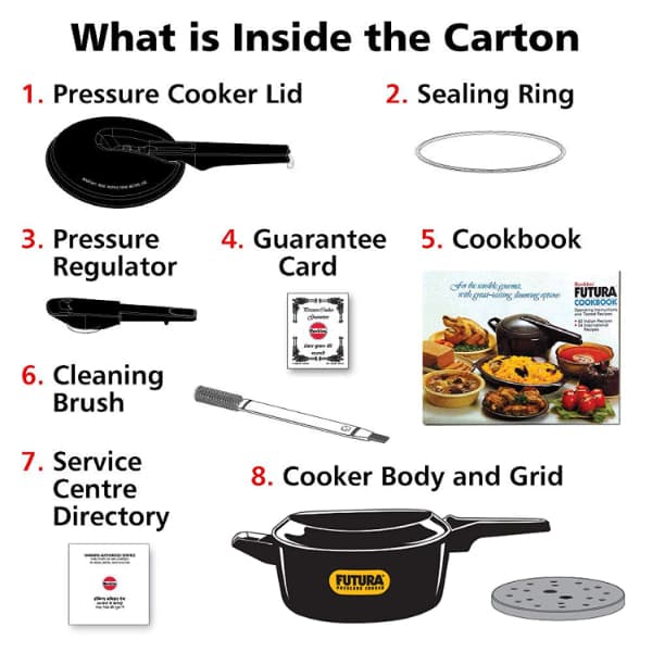 Hawkins Futura 4 Litre Pressure Cooker
