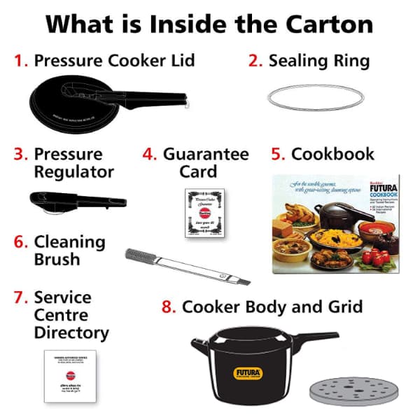 Hawkins Futura 6 Litre Pressure Cooker
