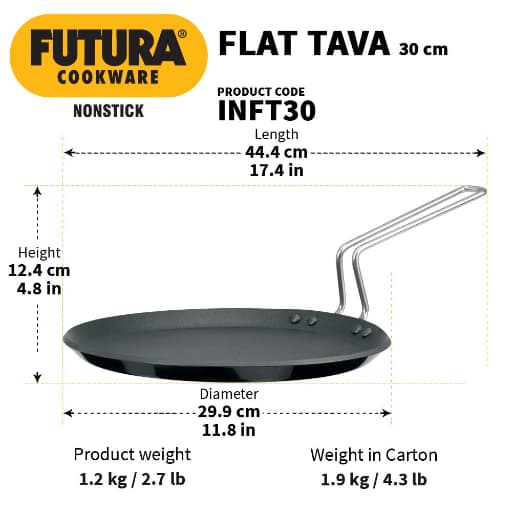 Hawkins Futura 30cm Non Stick Induction Tawa