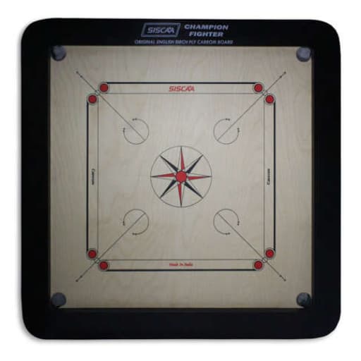 Siscaa Carrom Board Champion Fighter 20Mm