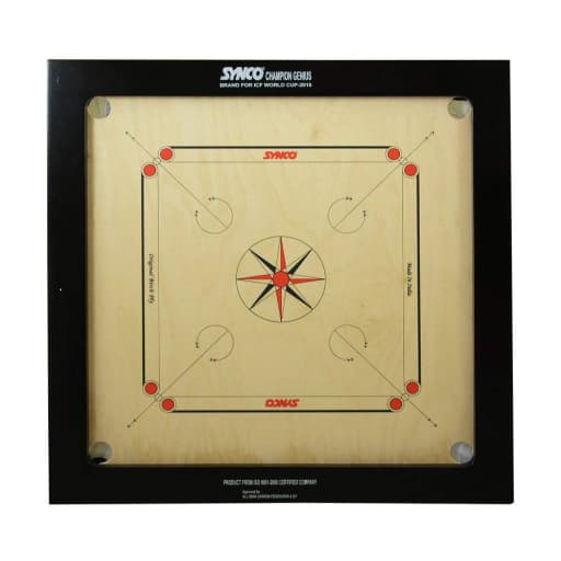 Synco Carrom Board Tiger 26Mm