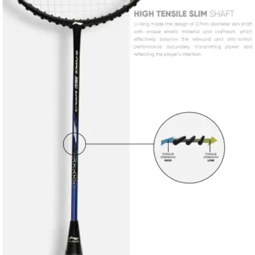 LI-NING G-FORCE 3500 SUPERLITE STRUNG BADMINTON RACQUET
