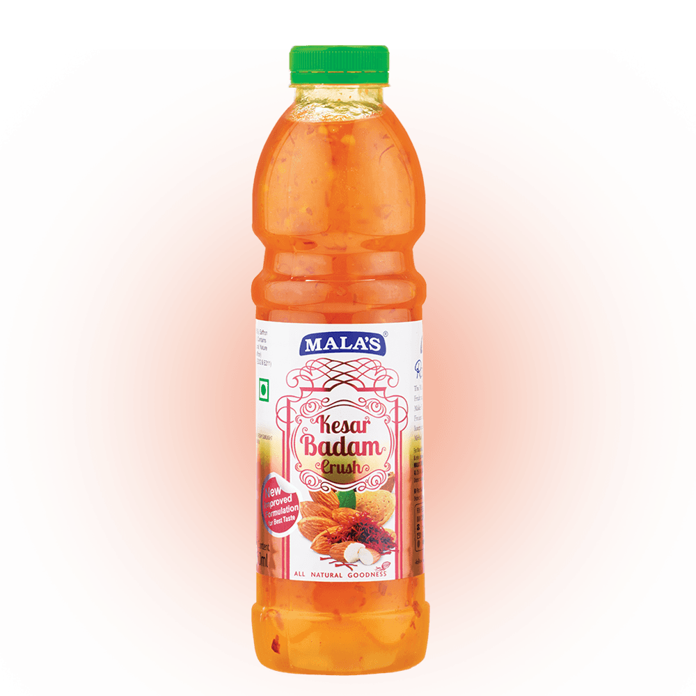 Mala's Kesar Baddam Crush 750ml Pet Bottle