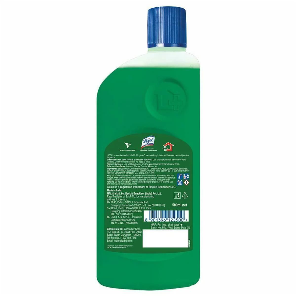 Lizol Disinfectant Surface & Floor Cleaner Jasmin 500 ml