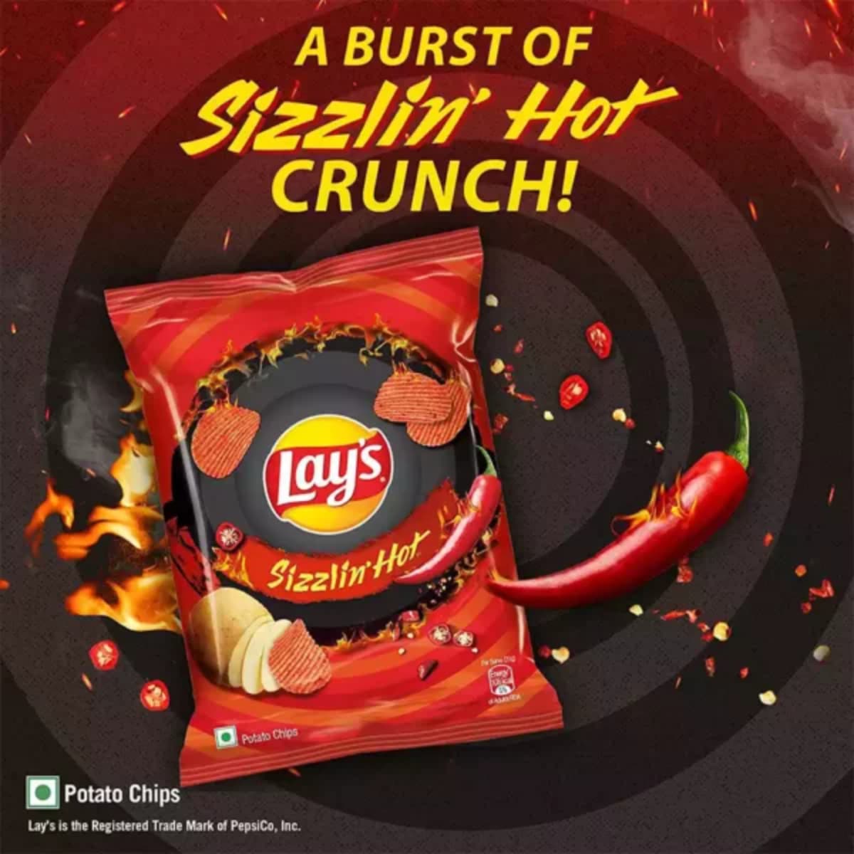 Lays Maxx Sizzlin Hot 60g