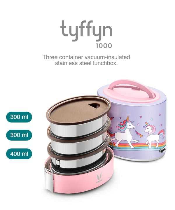 VAYA TyffynLyte 1000 Without Bagmat Lunchbox- Unicorn