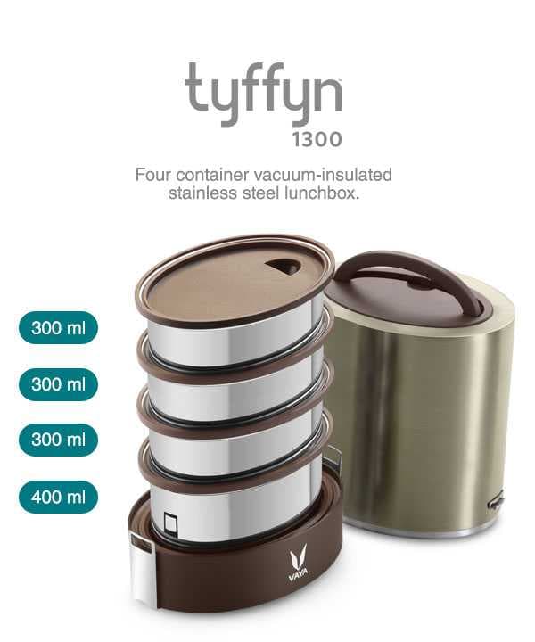 VAYA TyffynLyte 1300 Without Bagmat Lunchbox- Graphite