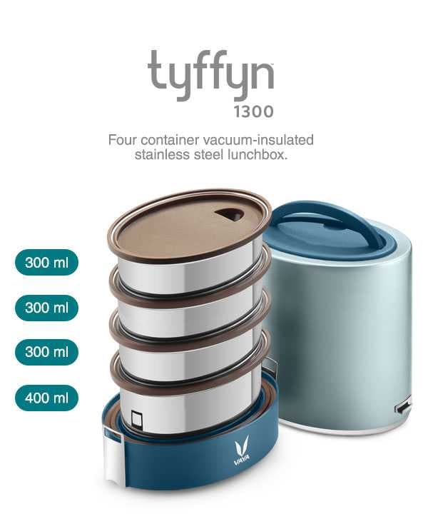 VAYA TyffynLyte 1300 Without Bagmat Lunchbox- Blue