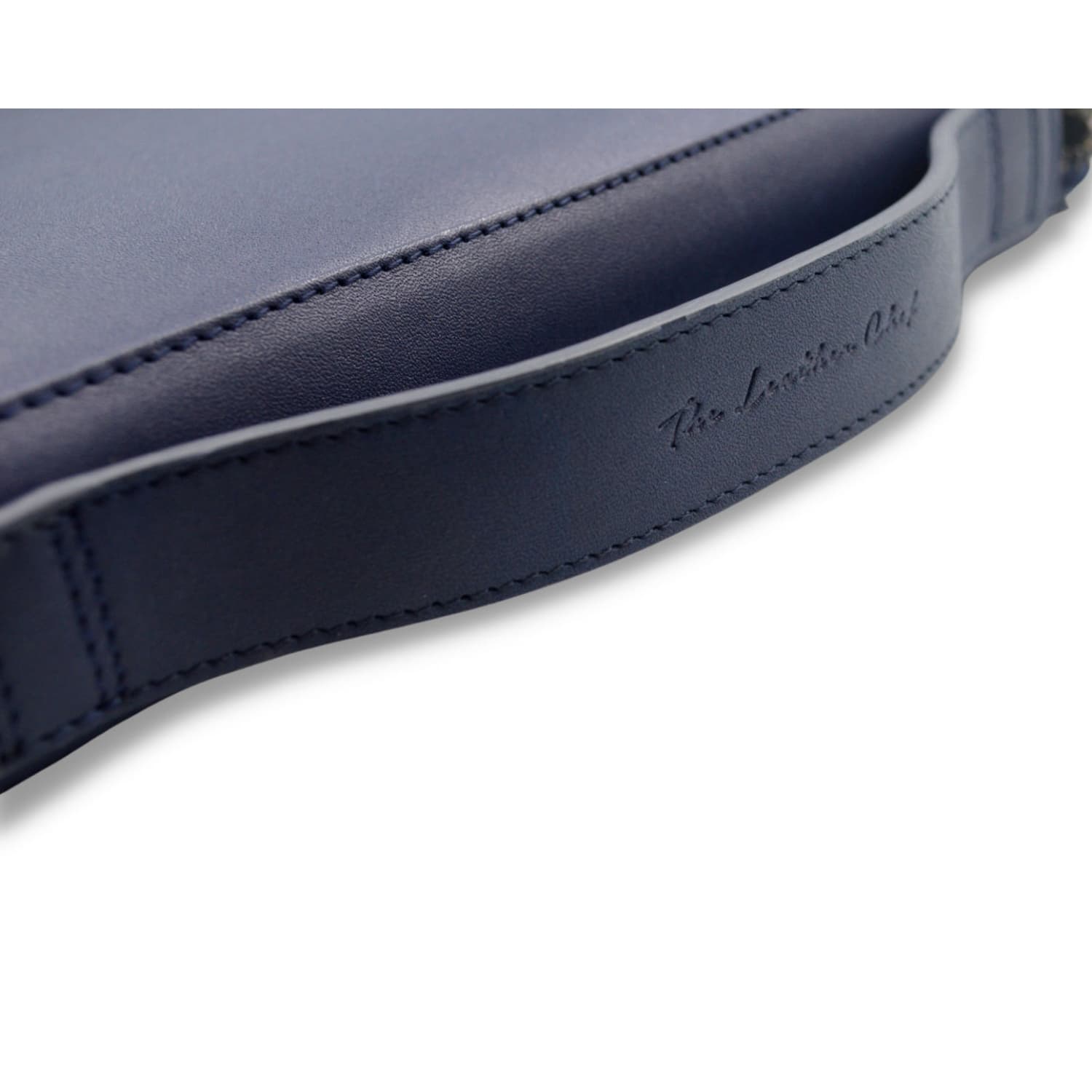 Leather Chef Bank Organiser Blue (Full Leather)