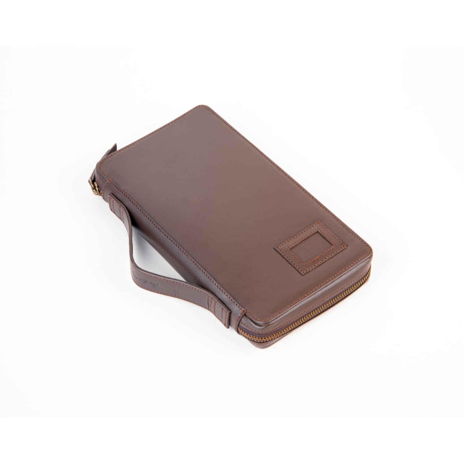 Leather Chef Bank Organiser Choco (Full Leather)