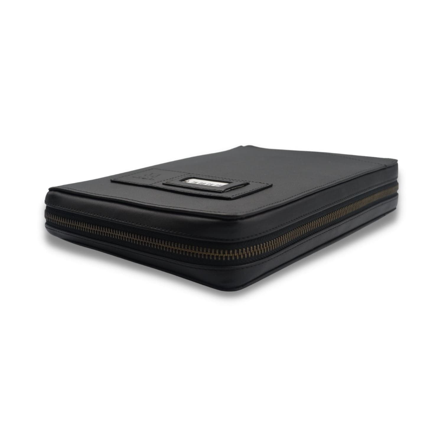 Leather Chef Car Document Holder Black