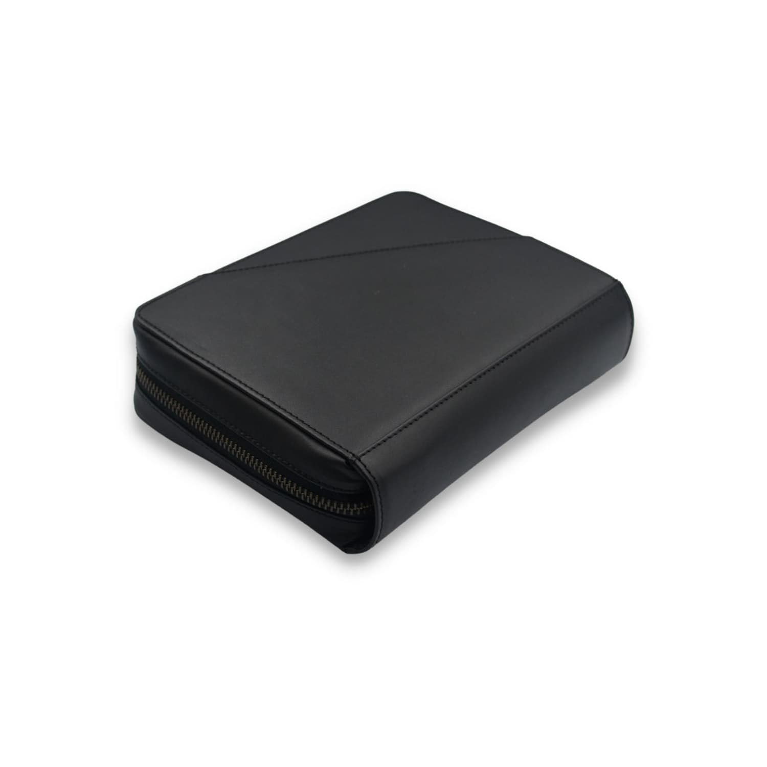 Leather Chef Nomad Passport Organiser Black (Full Leather)