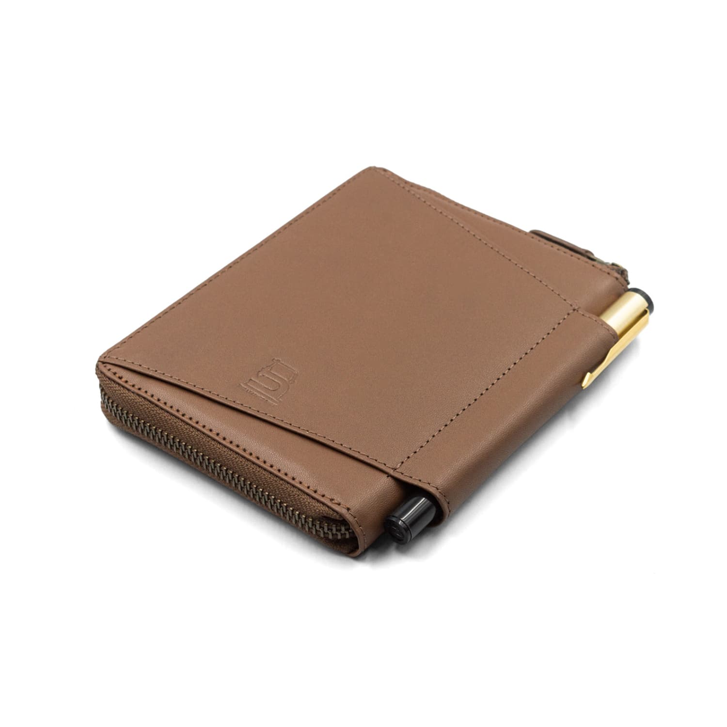 Leather Chef Travel Wallet Tan
