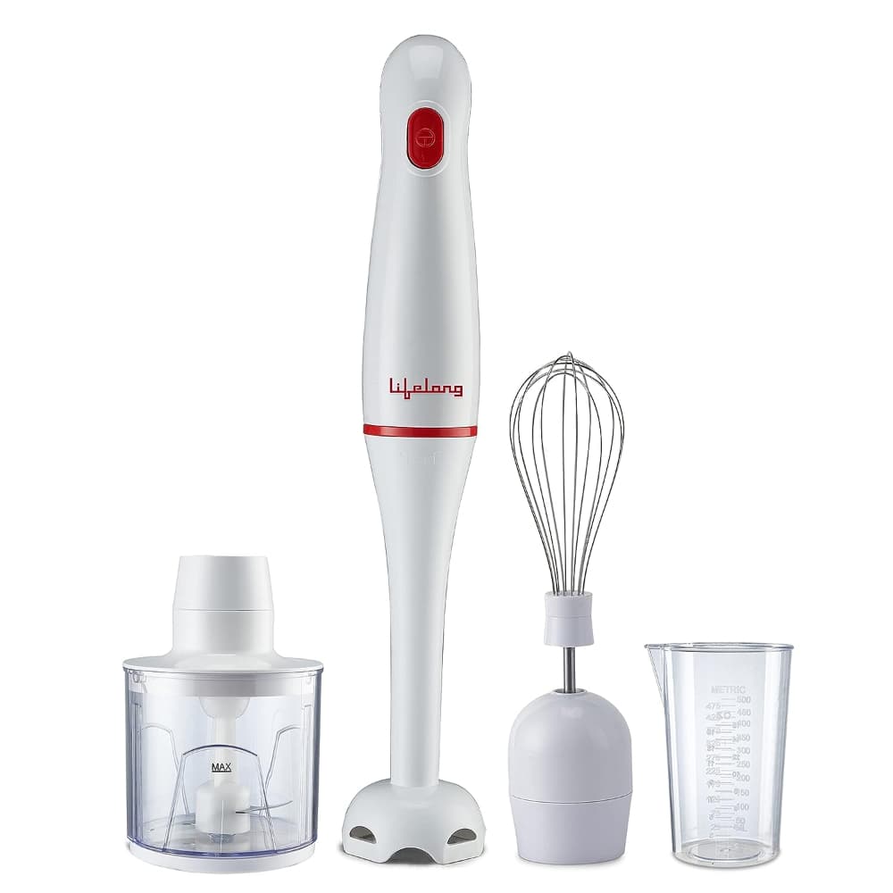 Lifelong Hand Blender Whisker & Chopper
