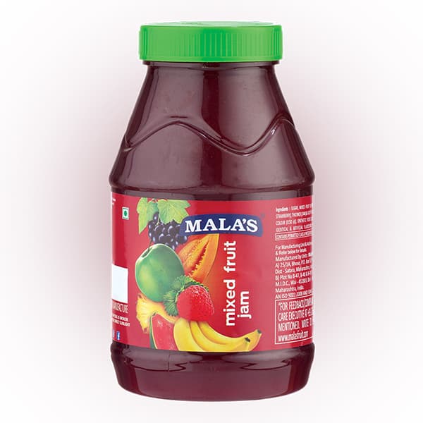 Mala's Mixed Fruit Jam 1Kg Pet Jar
