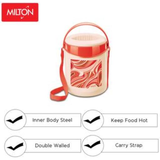 Milton Econa 3 Stainless Steel Tiffin Box 