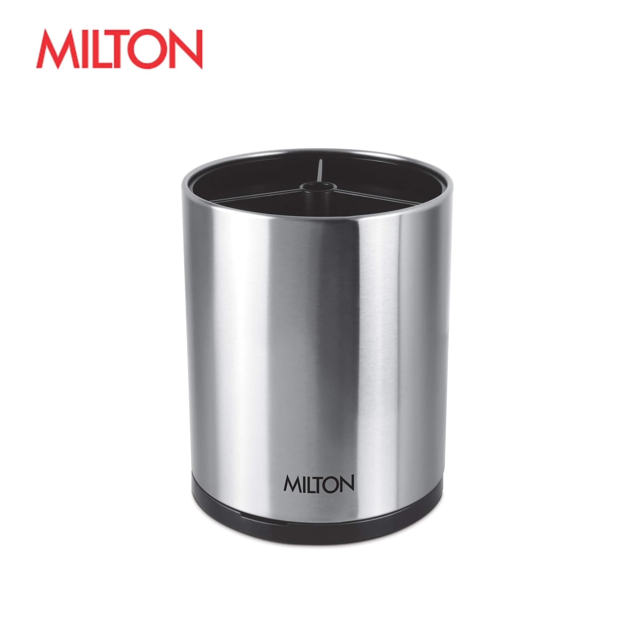STAINLESS STEEL ROTATING CUTLERY STAND