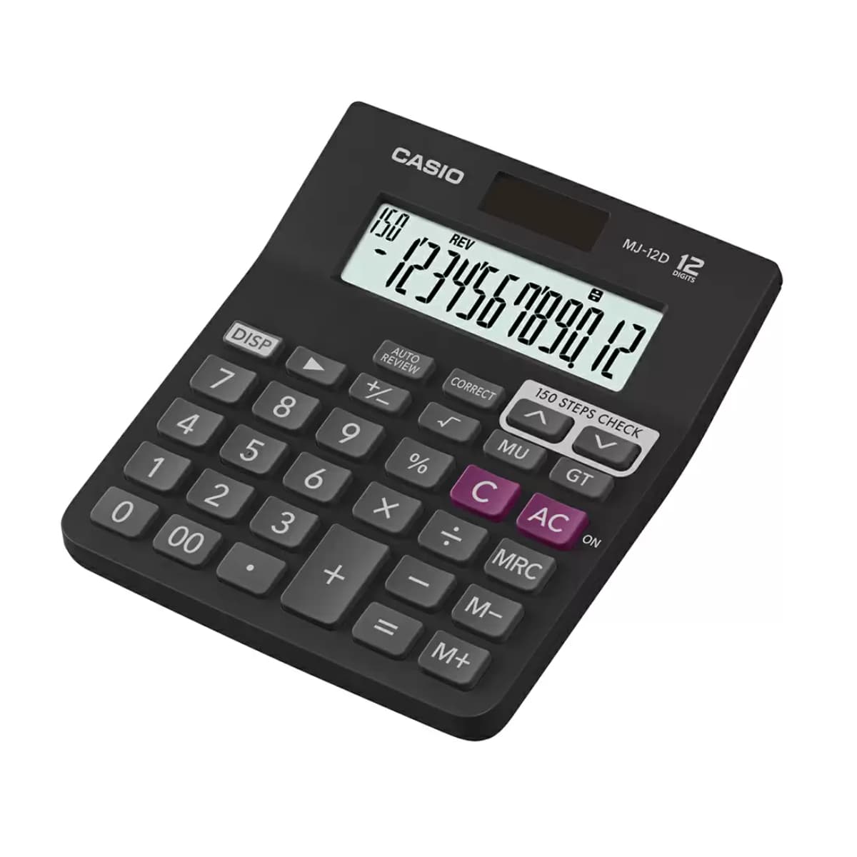 Casio MJ-12D 150 Steps Check and Correct Desktop Calculator