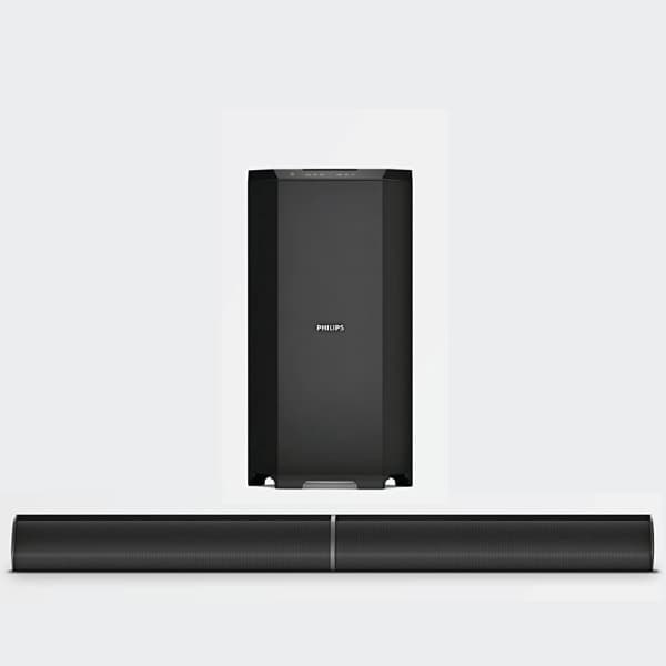 Philips Convertible 2.1 Sound Bar Black