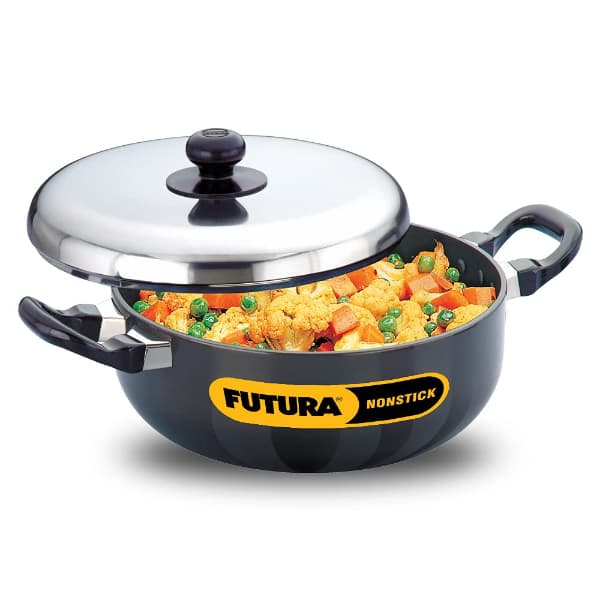 Hawkins Nonstick Pan 3L with Stainless Steel Lid