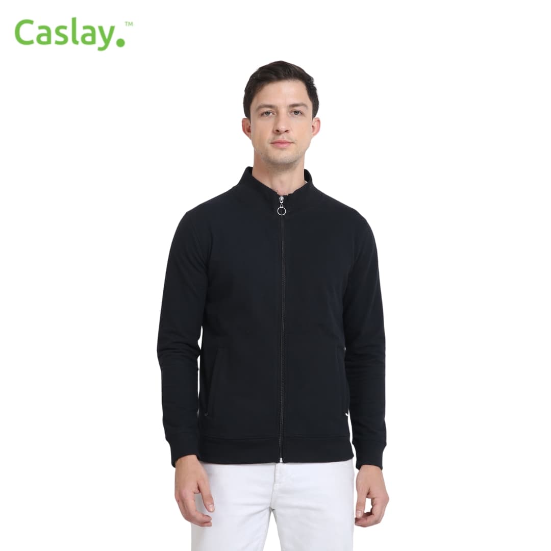 Caslay Highneck Jacket - Black