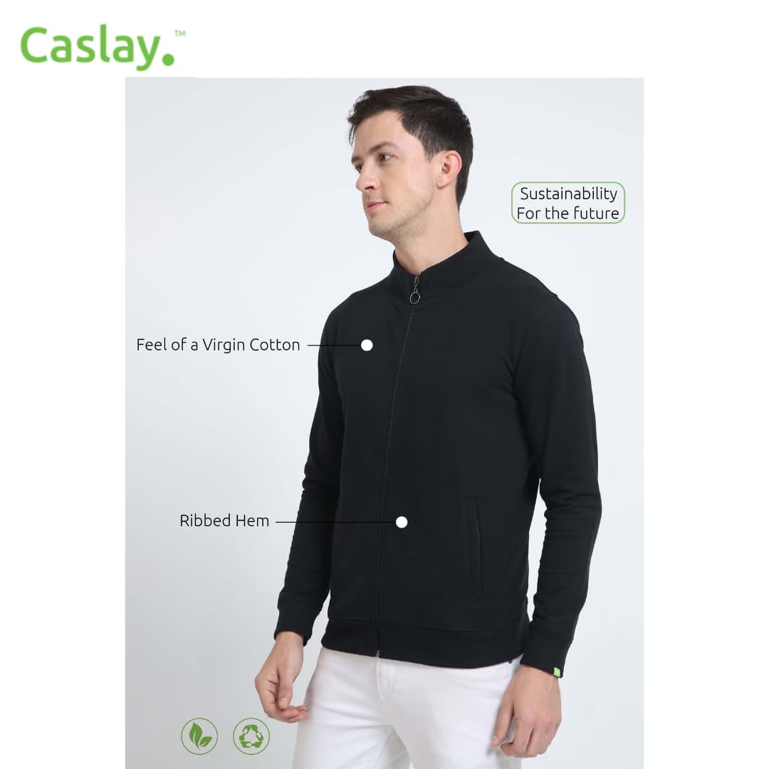 Caslay Highneck Jacket - Black