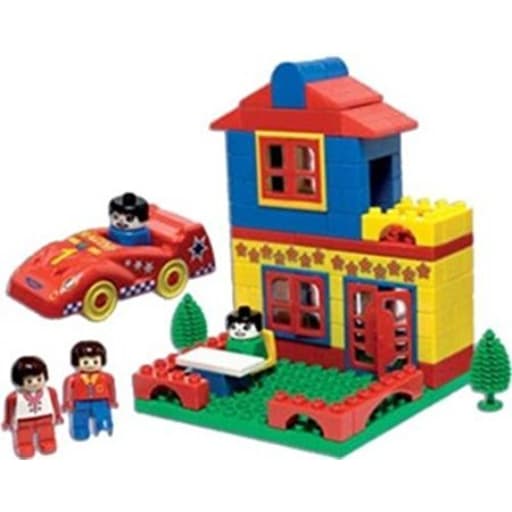 Peacock Kinder Blocks garden House