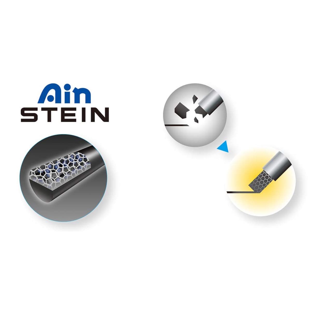 Pentel Ain Stein Mechanical Pencil Lead 0.5mm C273 2B