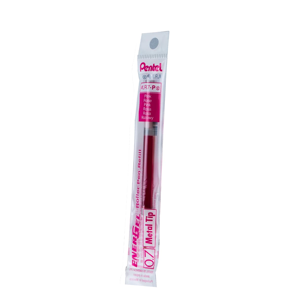Pentel EnerGel LR7 Ultra Smooth Refill 0.7mm Pink