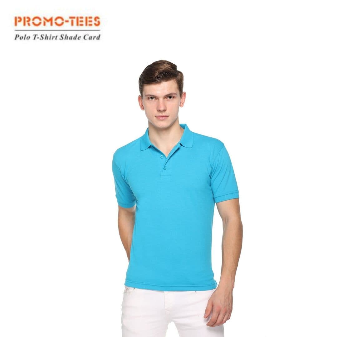 Show Off Your Achievement in Style: PIKMEE Men's Promotees T-Shirt (Aqua Blue)