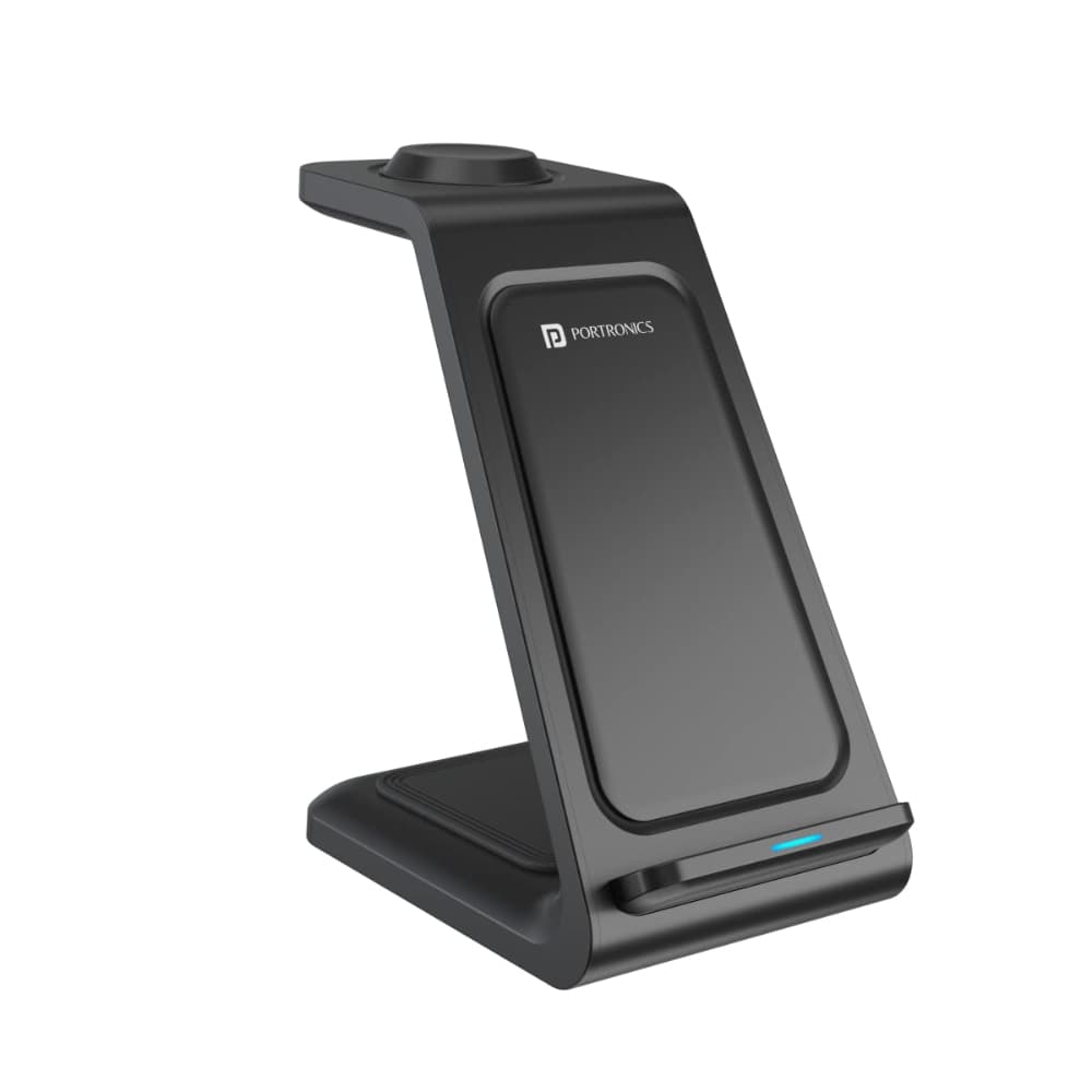 PORTRONICS FREEDOM 33 3-IN-2 DESKTOP WIRELESS CHARGER