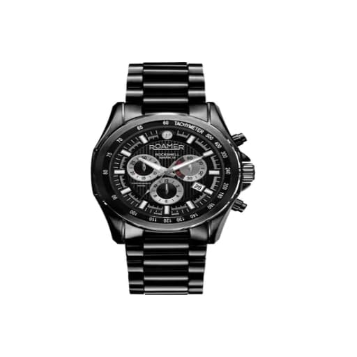 Roamer Rockshel Chrono Gents Black Watch