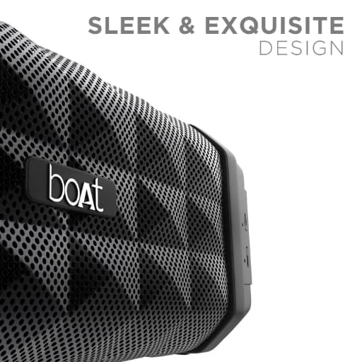 Boat Stone 650 Portable Wireless Speaker (Black)