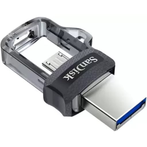 Sandisk Ultra 256 Gb Pen Drives (Silver)