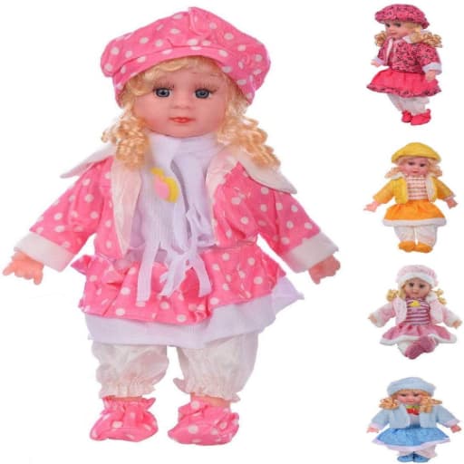Baby Girl Singing Poem Doll Soft Toy For Kids