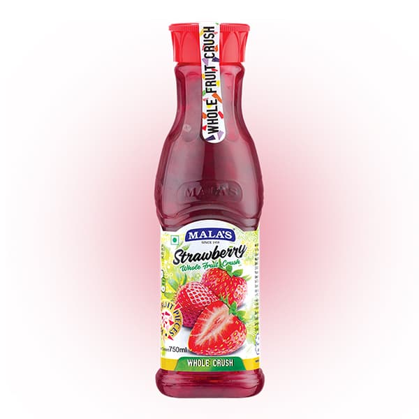 Mala's Strawberry Whole Crush 750ml Pet Bottle