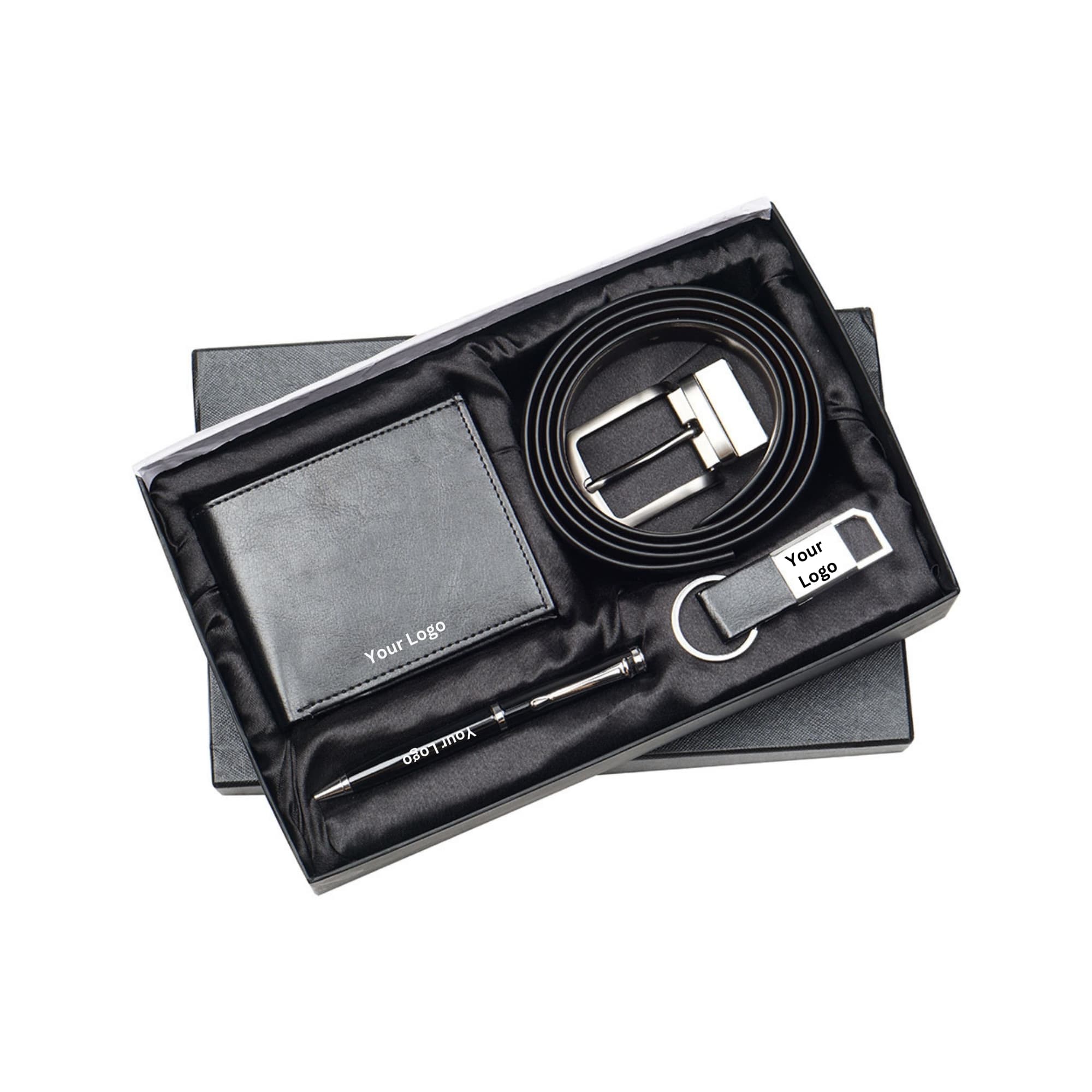 Complete Wallet, Belt, Pen & Keychain Set