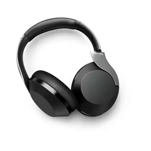 Philips TAPH805Bk Hi-Res Audio Wireless Over-Ear Headphone