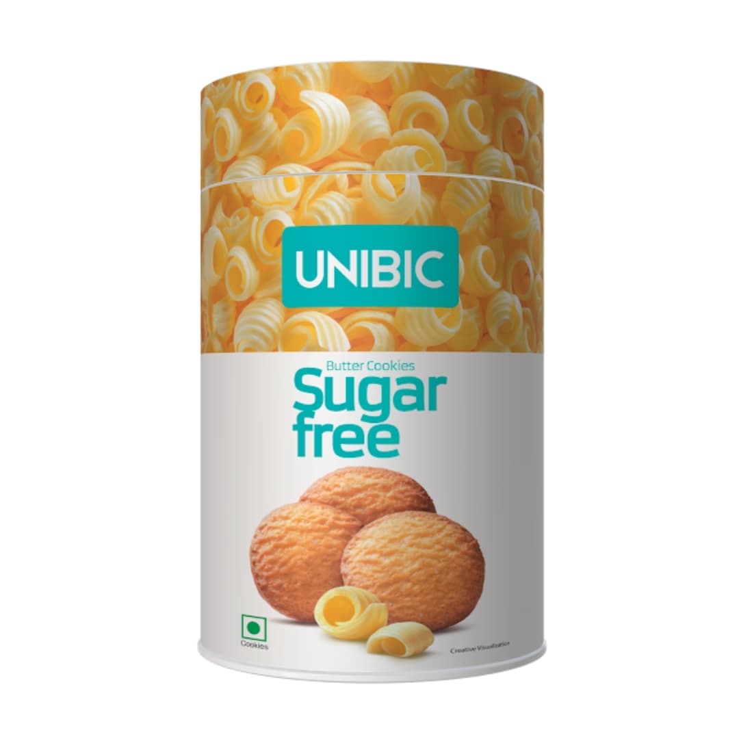 Unibic Butter Sugar-Free Cookies | Guilt-Free Butter Cookies 210 Grams
