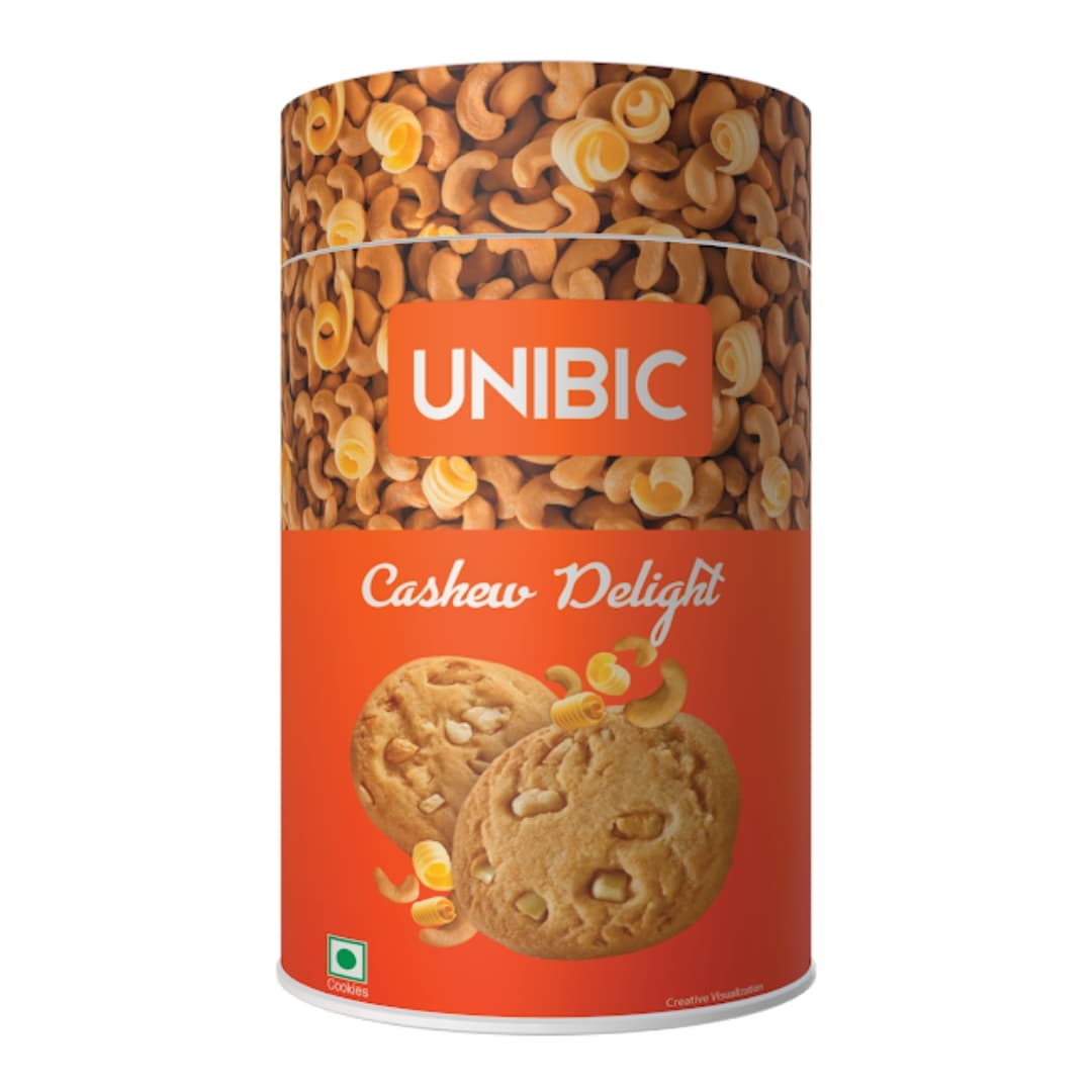 Unibic Cashew Cookies | Premium Cashew Nut Cookies 210 Grams
