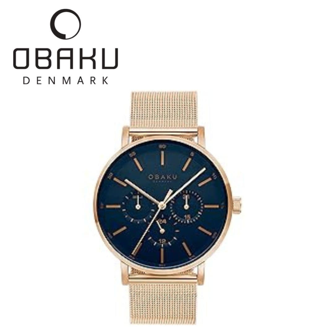 Obaku Ege Azure Men Watch - V246GMVLMV