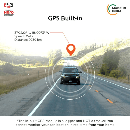 Qubo Smart Dashboard Cam GPS