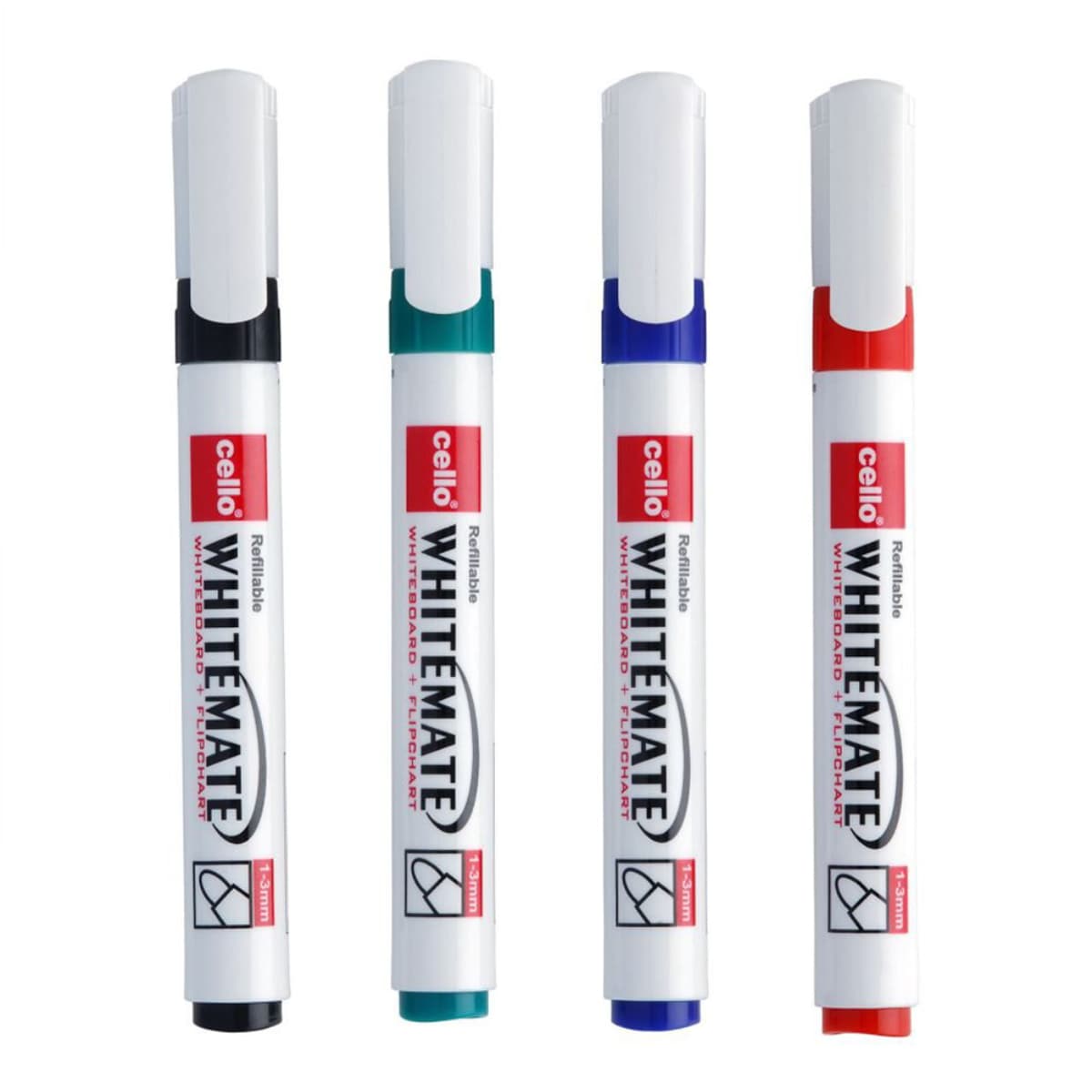 Cello Whiteboard Marker Pen Pack of 4
