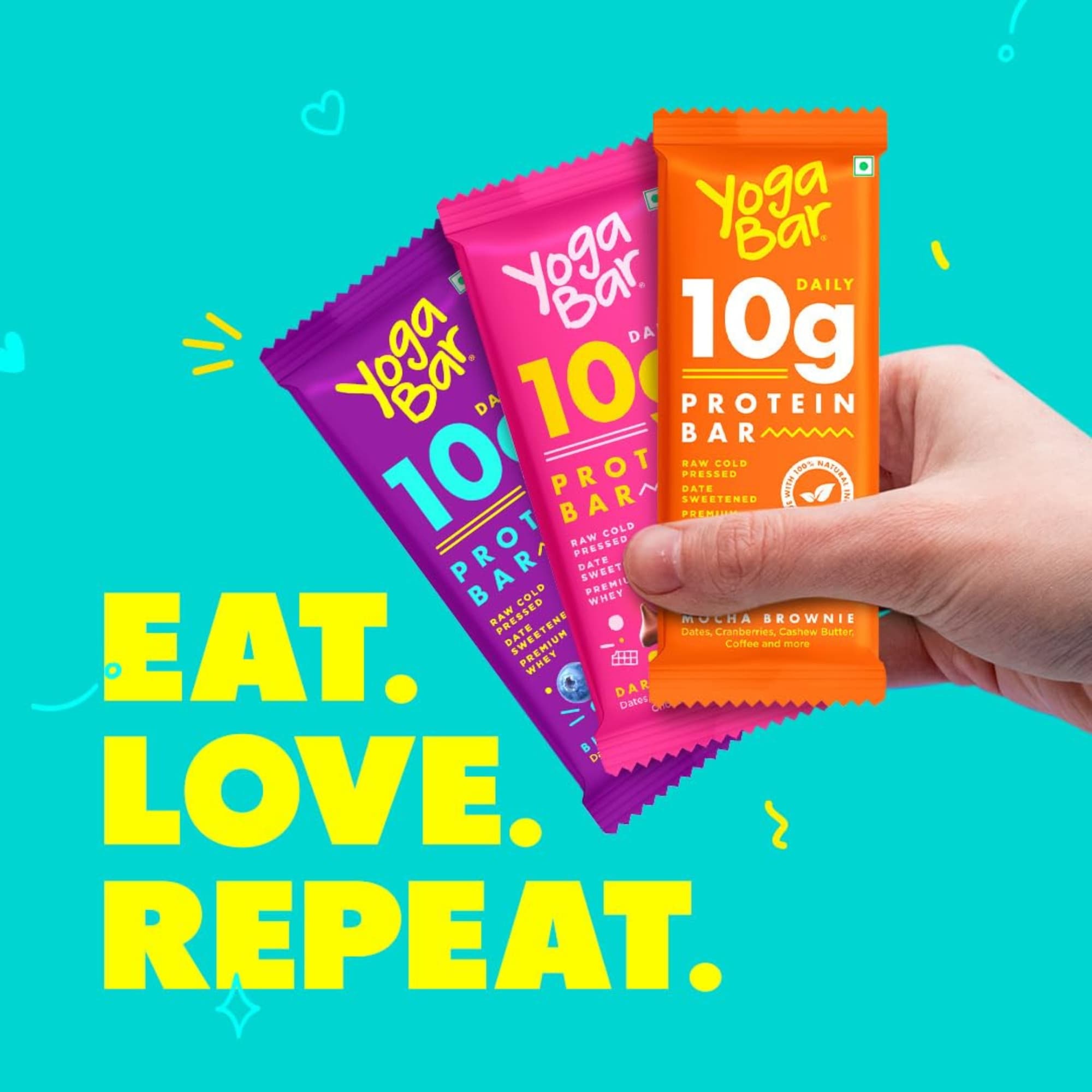 Daily 10g Protein Bar - 300g (Pack of 6)