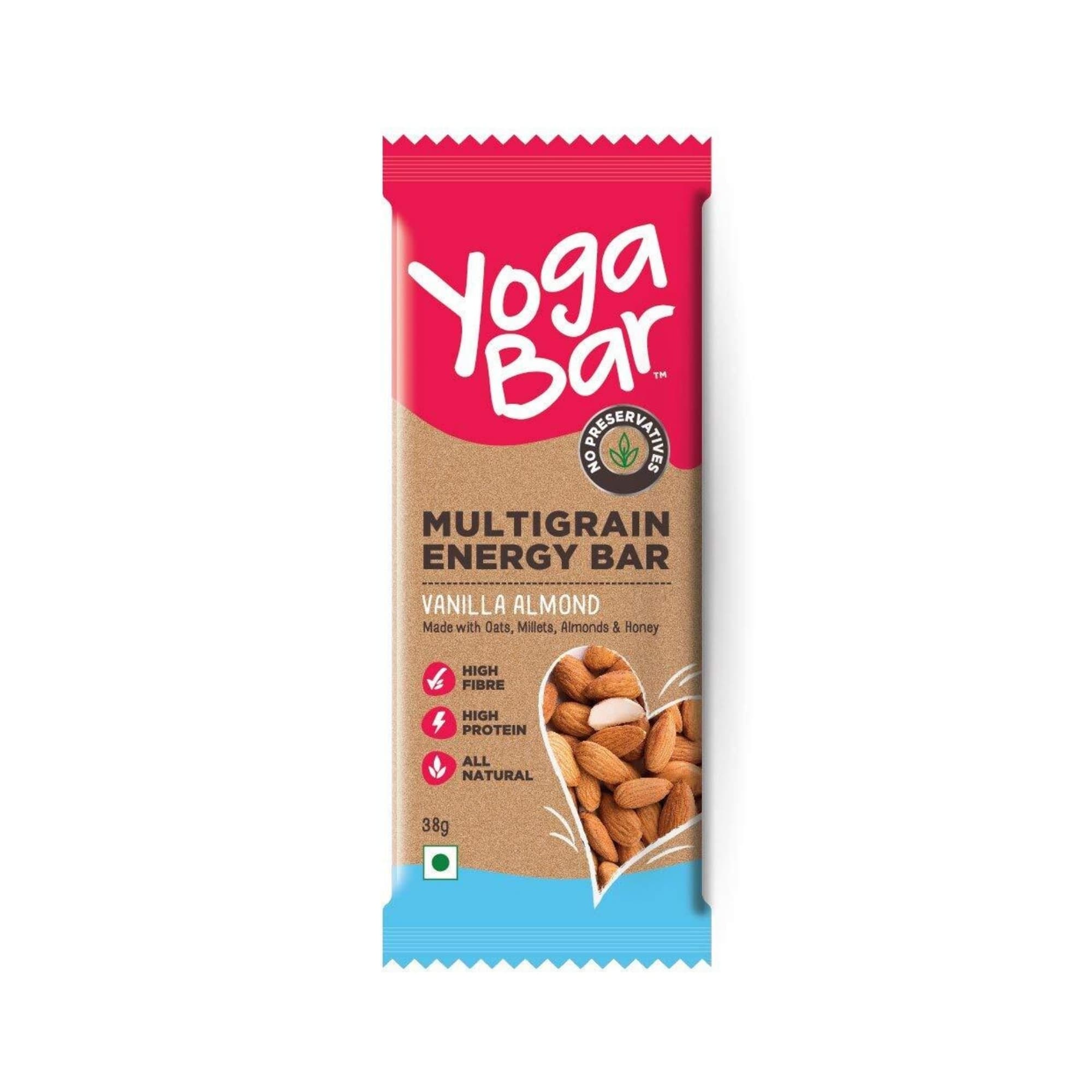 Multigrain Energy Bar - Vanilla Almond - 38g