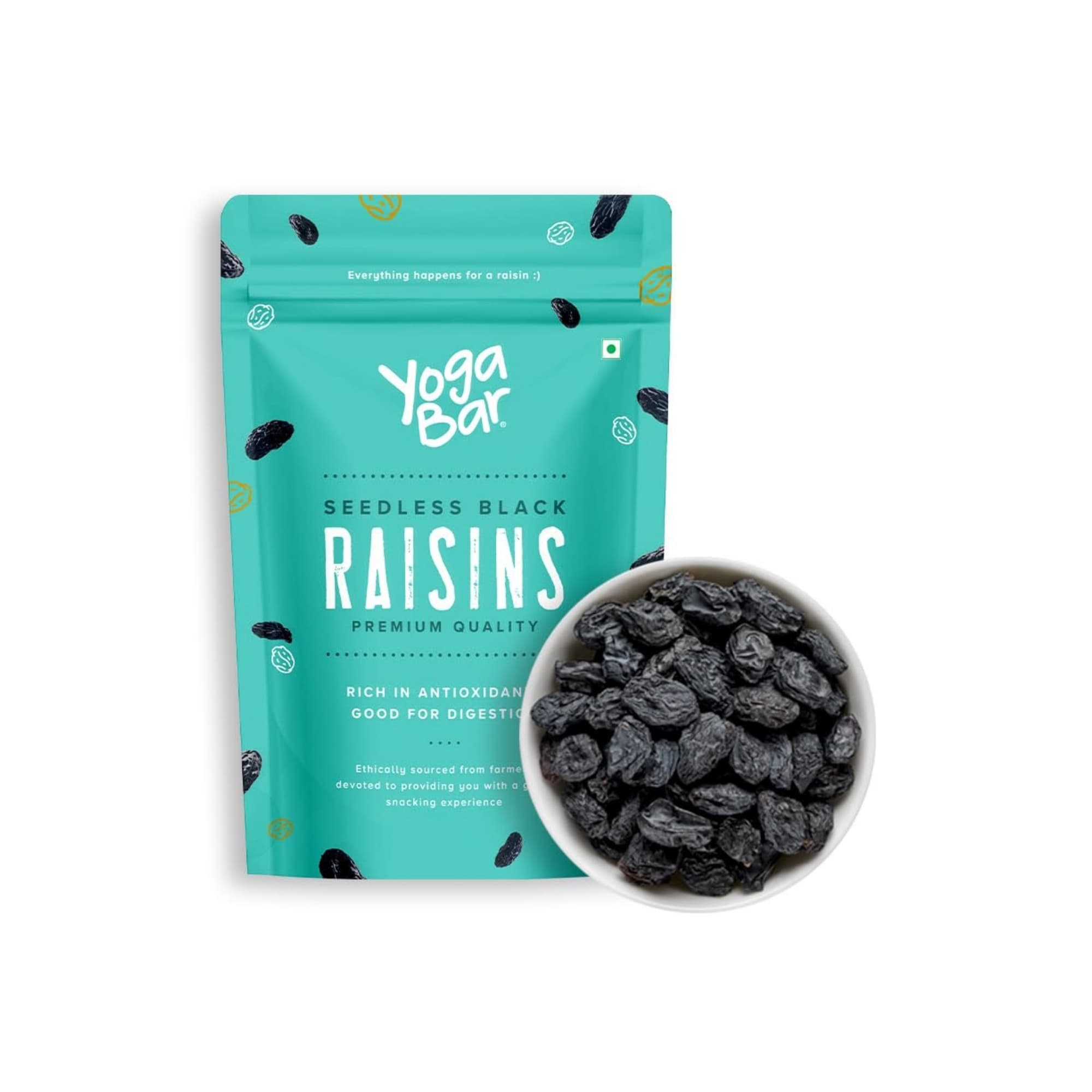Seedless Afghani Black Raisins - 500g